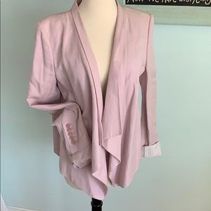 BCBG Maxazria Blush pink blazer L